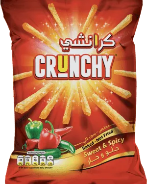 كرانشي حلو وحار (محمص-بدون قلي)